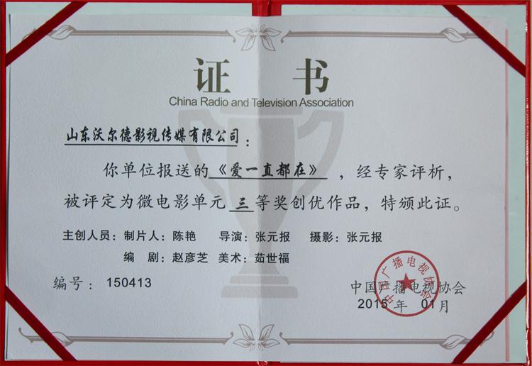 爱一直都在微电影单元三等奖.jpg